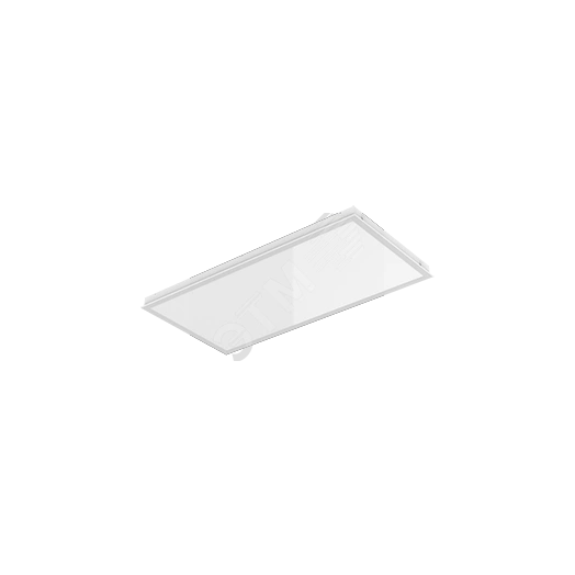 Светильник светодиодный для потолков Rockfon c кромкой X 1200*600*70мм 50ВТ 4000К с равномерной засветкой с рассеиват.опал