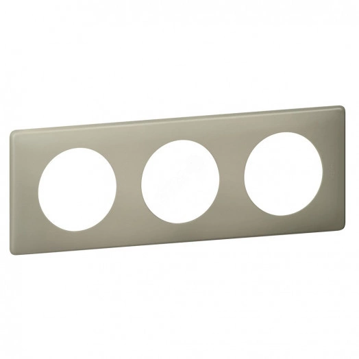 Рамка, трехпостовая, грин перкаль