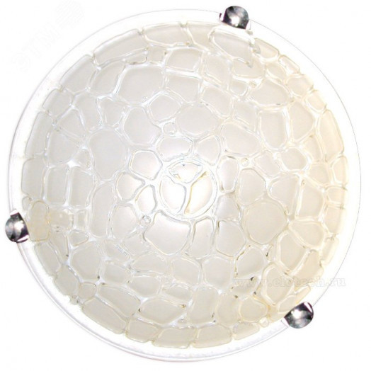 Светильник НПБ-01-1х60-125 М02 Аппиа d.300 мат.бел/кл.хром