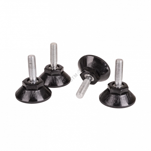 Опоры регулируемые TLK для напольных шкафов стоек TRD без поворотной основы уп-ка 4шт.