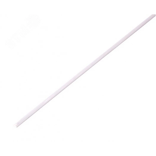 Термоусаживаемая трубка 1,0 0,5 мм, белая, упаковка 50 шт. по 1 м