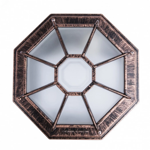 Светильник Тартаруга НПП 03-100-005 IP44 матовый /корпус с решеткой медь ИУ