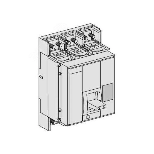Выключатель NS1600 NA 4p фиксированный в сборе переднее присоединение