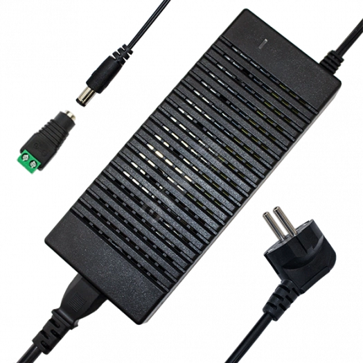 Источник питания стабилизированный 12В 7А коннектор клеммная колодка