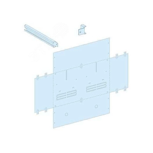Плата монтажная 6 модулей