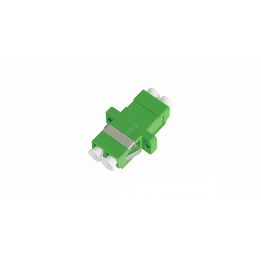 Адаптер оптический соединительный SM LC/APC-LC/APC двойной зеленый уп-ка