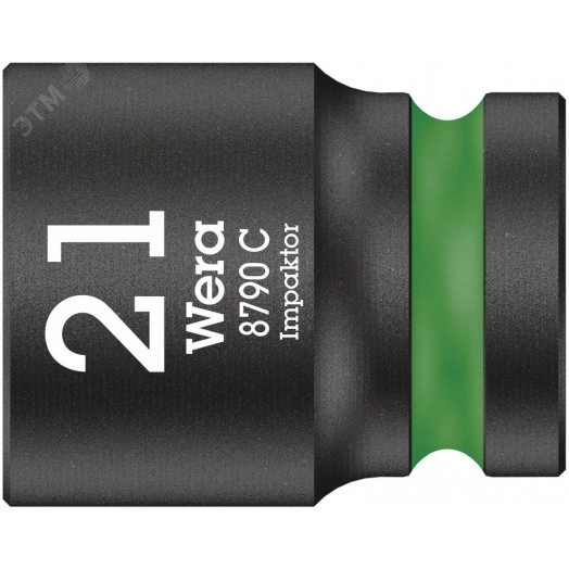 Головка торцевая ударная шестигранная 8790 C Impakto DR 1/2 21 x 38 мм