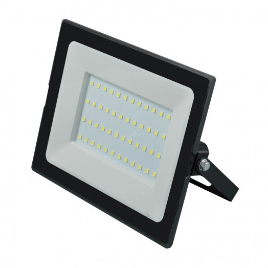 ULF-Q513 70W/6500K IP65 220-240В BLACK Прожектор светодиодный. Дневной свет(6500К). Корпус черный. TM Volpe.