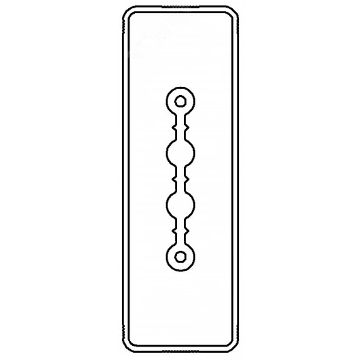 Секция прямая шинопровод 1+0 точек отвода L=3000ммCu 2P 25A