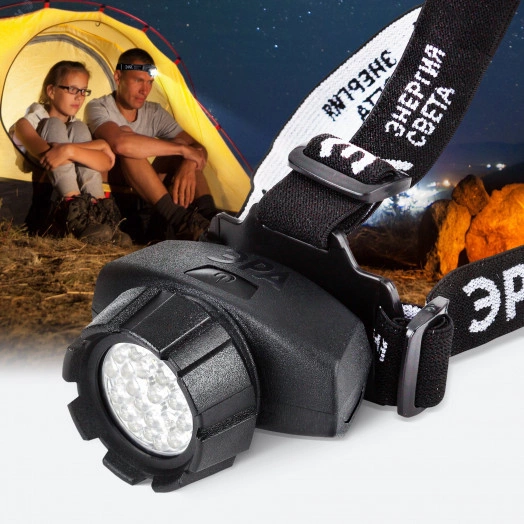 Фонарик кемпинговый на батарейках 3хААА, ударопрочный GB-605 ЭРА