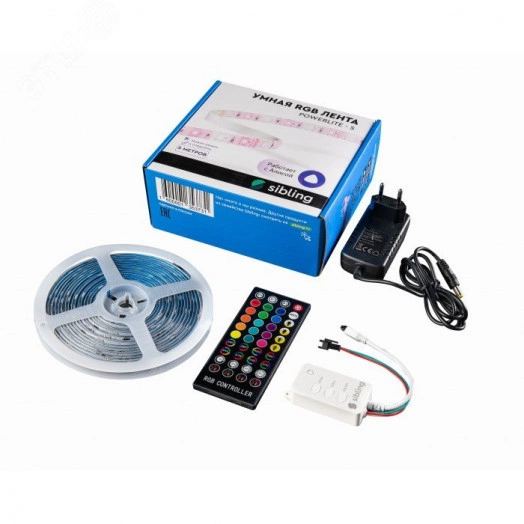 Умная светодиодная лента, 5м, IP67