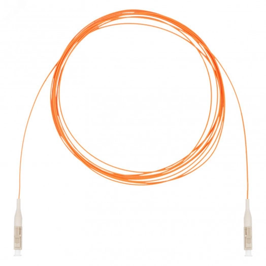 Шнур оптический монтажный (пигтейл), LC-LC, OM2, нг(А)-HF, оранжевый, 3,0 м