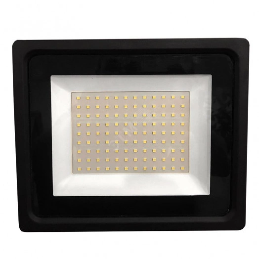 Прожектор светодиодный ДО-100w 6500К 8100Лм IP65 черный IONICH