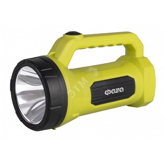 Фонарь аккумуляторный ФАZА AccuF7-L1W/L16 - gn (зел.)