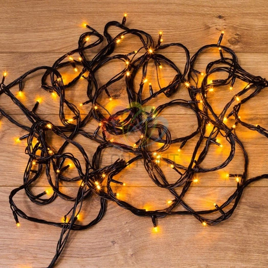 Гирлянда профессиональная Твинкл Лайт 10м 100LED желтый