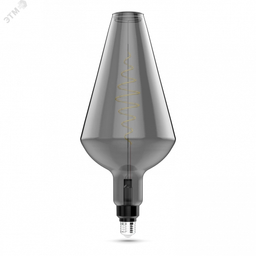 Лампа светодиодная LED 8.5 Вт 165 Лм 1800К теплая Е27 Vase gray flexible Filament Gauss