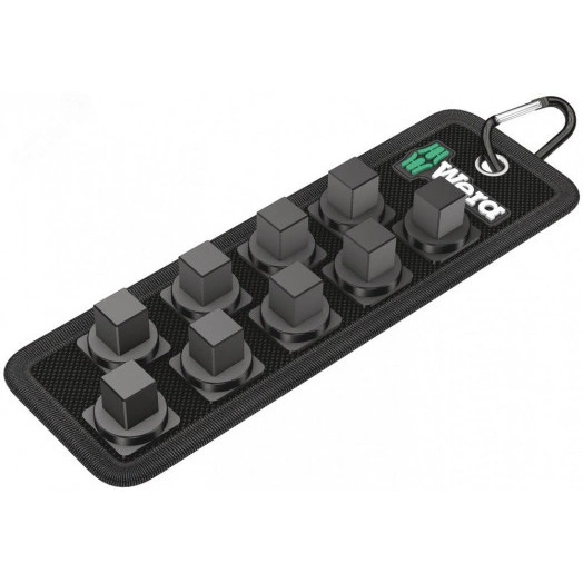 Пояс матерчатый Belt C Impaktor 0/9 на 9 торцевых головок DR 1/2 пустой комплектация: 1x Belt C (матерчатый) на 9 инструментов неукомплектованный 71 x 210 мм 1x Набор полосок на липучках 30 200 x 30 мм