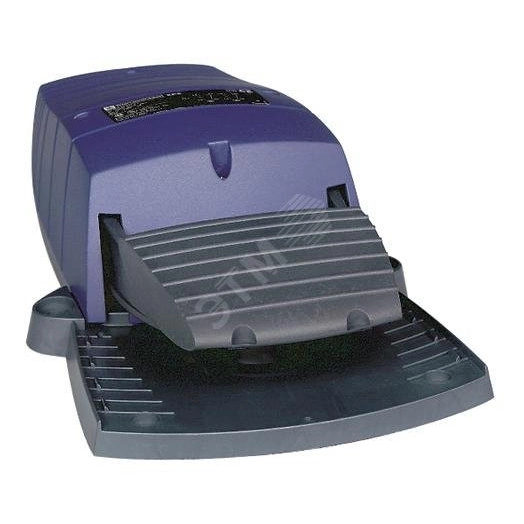 Выключатель педальный пластик 1 педаль без крышки 2НО+2НЗ синий