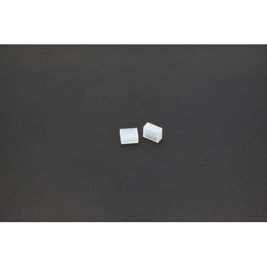 Силиконовая торцевая крышка для LED ленты 14,4W 10mm с двумя отверст.для вывода проводов Вартон