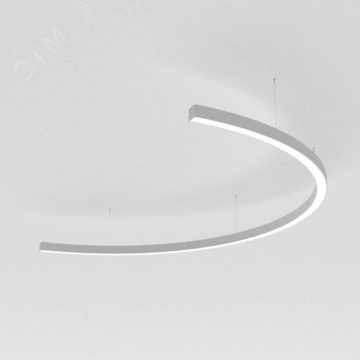 Светильник SP-LINE-HANG-ARC-C3535-D1500-61W Day4000 (WHITE, 230V) (Arlight, Металл)