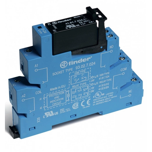 Интерфейсные модули реле Твердотельные реле, Винтовые клеммы, 1 выход 3A 240VAC, 24VDC