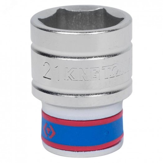 Головка торцевая стандартная шестигранная 1/2', 21 мм