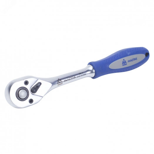 Трещотка 3/8' 45 зубцов флажковая с кнопкой