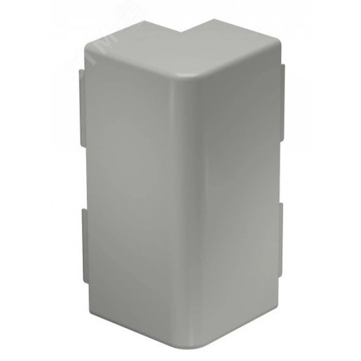 Крышка внешнего угла кабельного канала WDK 60x210 мм (ПВХ, серый)