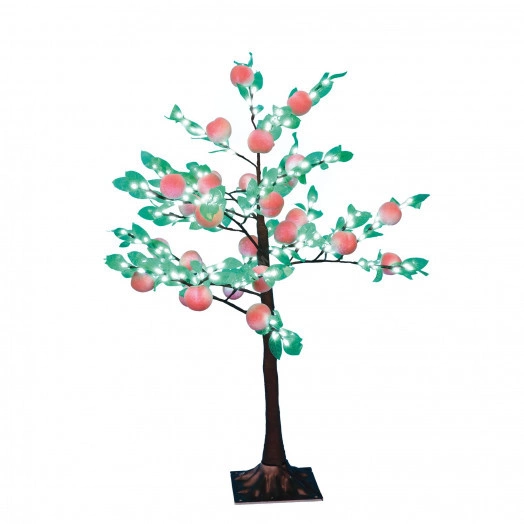 Дерево светодиодное Персик 95см 240 светодиодов Белый свет Провод черный ULD-T6095-240/SBA WHITE IP20 PEACH