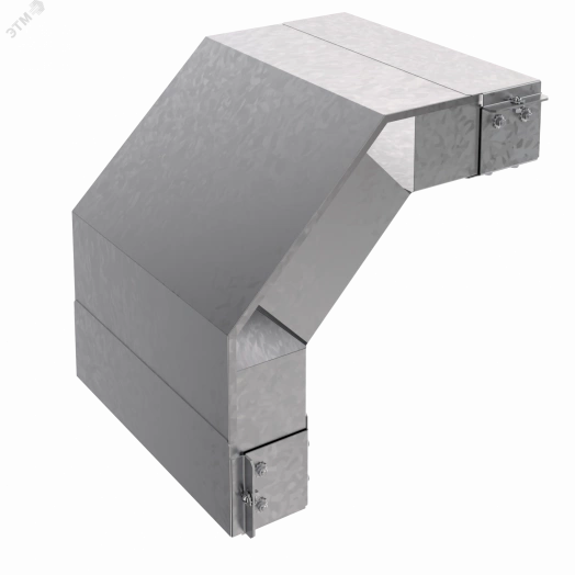 Короб угловой 90 вниз КУ90Н.400.150.455.1,2.1