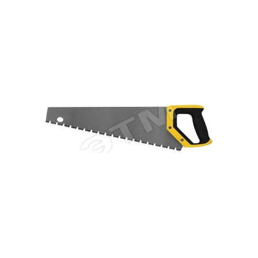 Ножовка по дереву, переменный профиль, каленый зуб, по живой/влажной древесине, Профи 400 мм