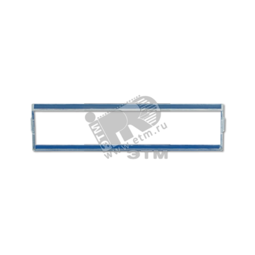 Крышка из оргстекла для надписи 13?54 мм  прозрачная