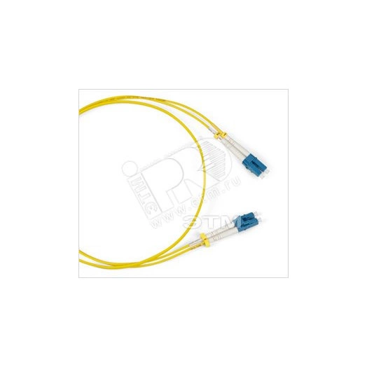 Патч-корд волоконно-оптический (шнур) SM 9/125 (OS2) LC/APC-LC/APC duple* LSZH 3 м