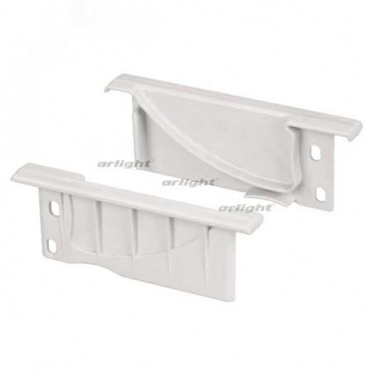 Заглушка для ALU-WALL левая с отверстием (ARL, Пластик)