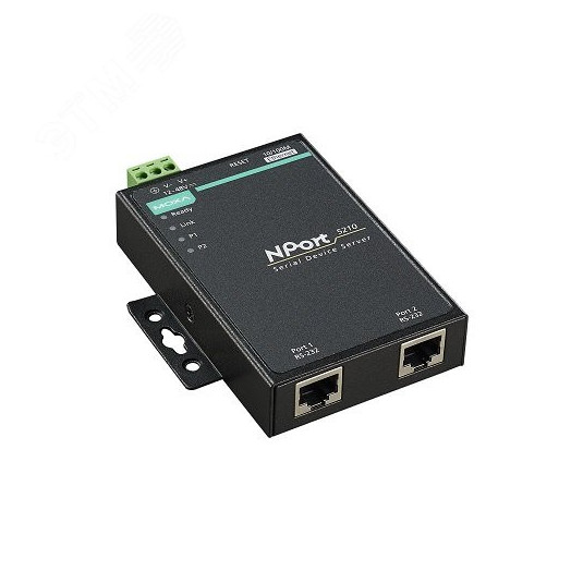 2-портовый преобразователь RS-232 в Ethernet