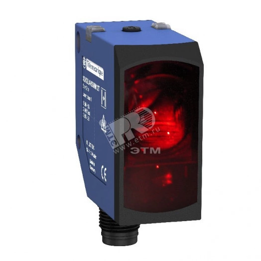 Фотодатчик лазерный приемник 30м =10-30В М12 PNP