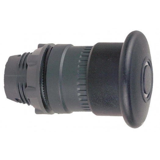 Головка кнопки аварийного останова 22мм черная