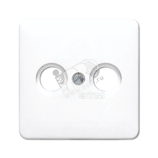 Крышка для телевизионной розетки  белая