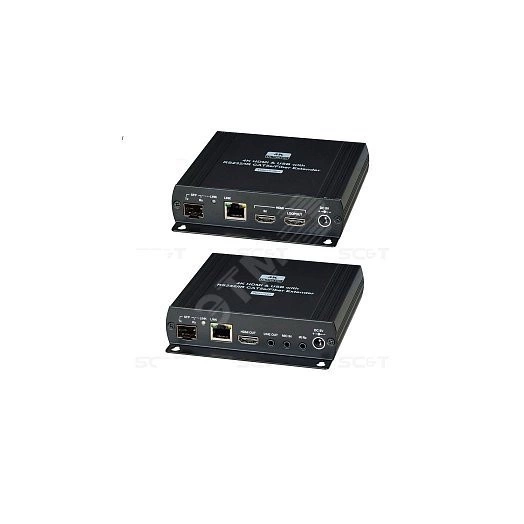 Удлинитель HDMI KVM (комплект приёмник + передатчик) по Ethernet до 140м (CAT5e)