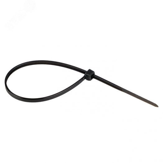Хомут 2.5х160 черный нейлон (100шт)