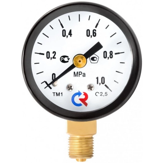 Вакуумметр радиальный ТВ-310Р.00 (-0.1...0 MPa) М12х1.5 кл.1,5
