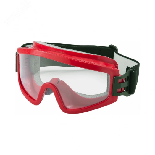 Очки защитные закрытые с прямой вентиляцией ЗП2 SUPER PANORAMA (2С-1.2 CA) (панорамное, бесцветное защитное стекло, защита от УФ-излучения, искр и брызг расплавленного металла и высокой температуры)