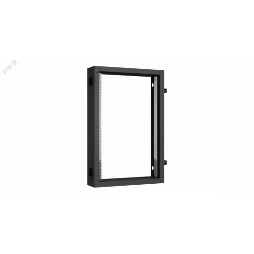 Секция пристенная поворотная TLK 19д 18U Ш600хВ904хГ156мм черный RAL 9005.