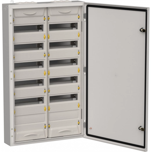 TITAN 5 Корпус металлический ЩРн-144 (2х72) 960х570х140 IP54 сер IEK