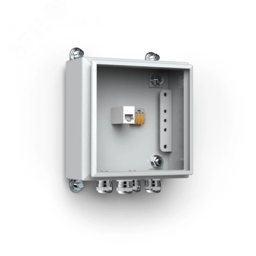 Коробка распределительная IP66, 150х150х78 мм листовая сталь 1.25 мм