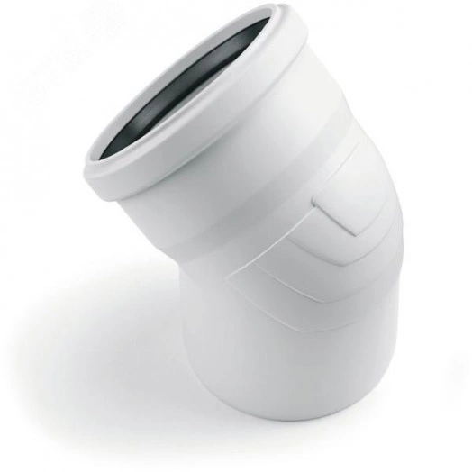 Отвод канализационный 40х67 град