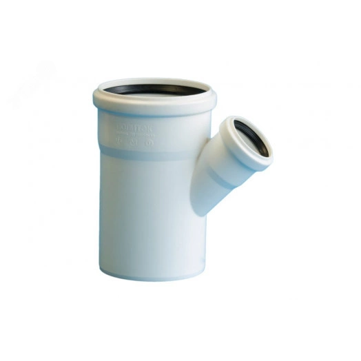 Тройник для бесшумной канализации 45 град. 110 х 50