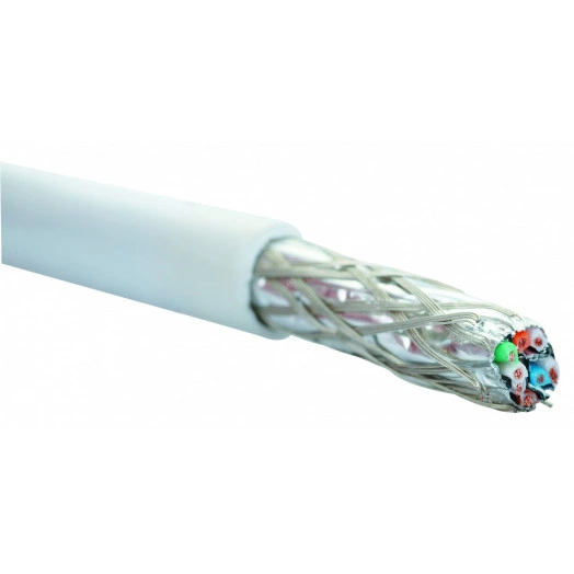 Витая пара категория 6A S/FTP LSZH 4 пары общий экран катушка (500м)