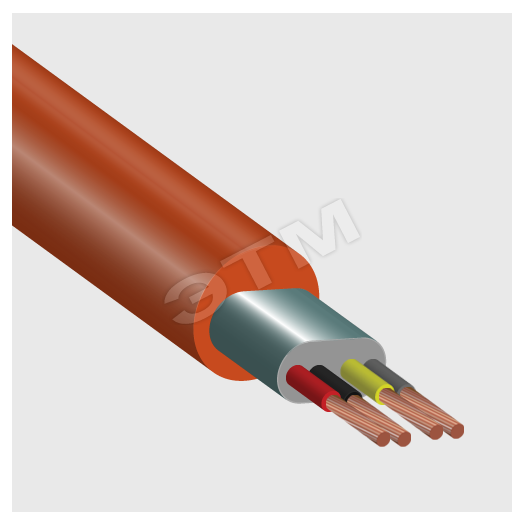 Кабель КПСВЭВнг(А)-LSLTx 4х2х0.5