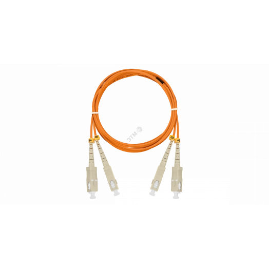 Шнур оптический соединительный MM 50/125 OM2 SC/UPC-SC/UPC двойной LSZH
